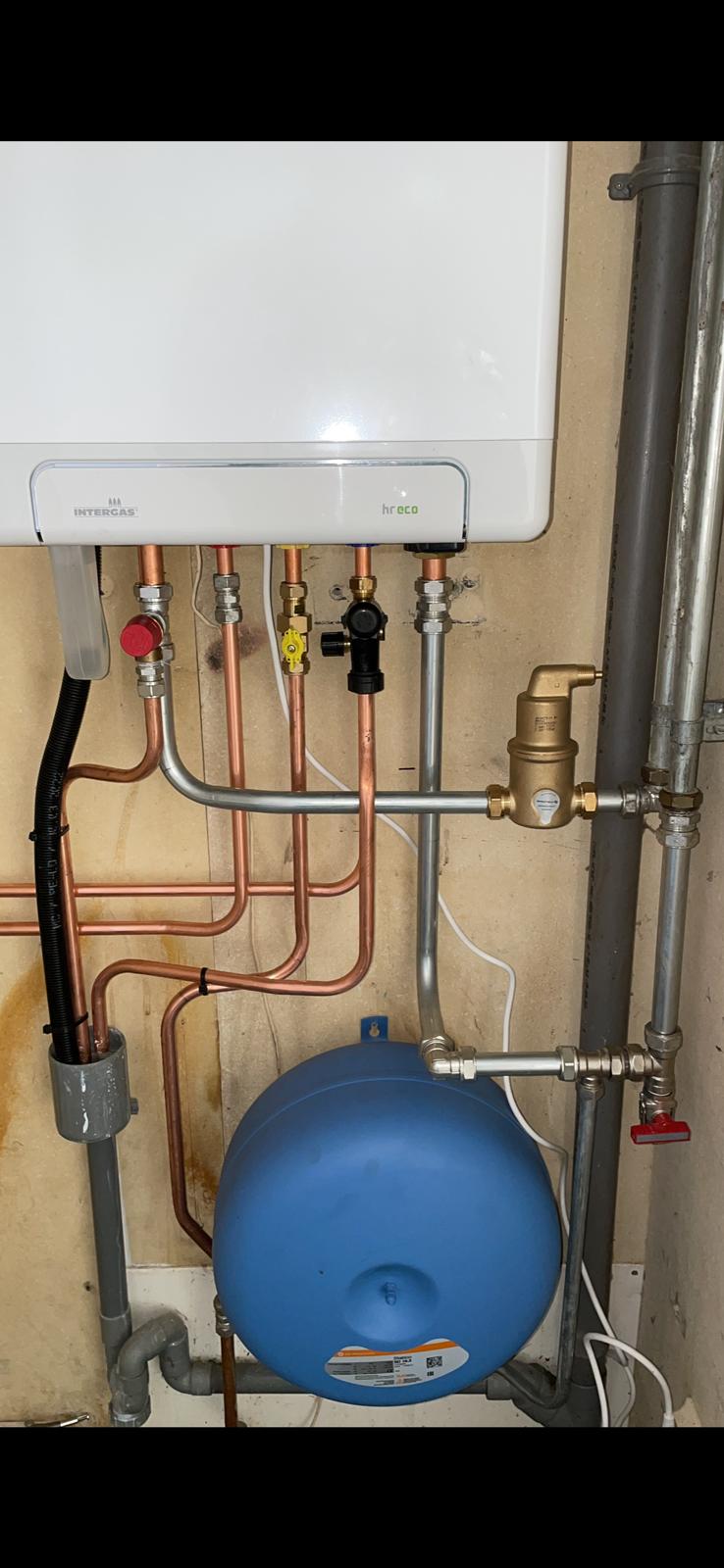 Intergas CV-ketel met expansievat